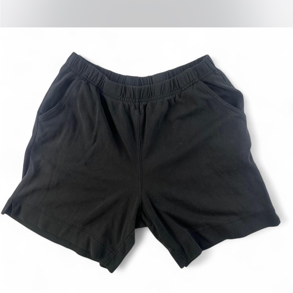 Women’s White Stag Black Athletic Shorts Lightweight Elastic Size Medium 8/10